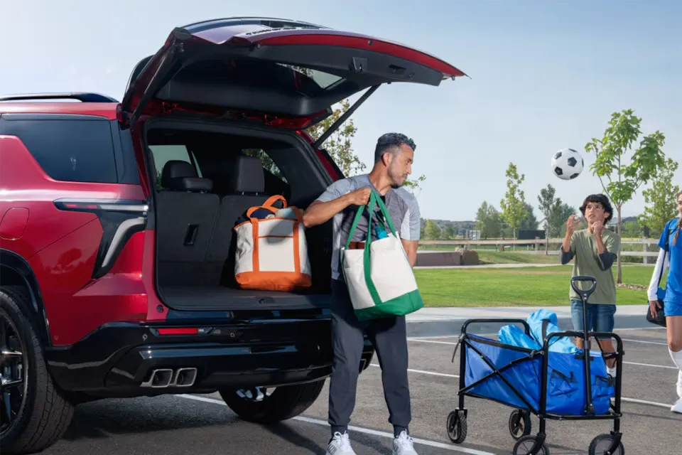 2024 Chevy Traverse Cargo space