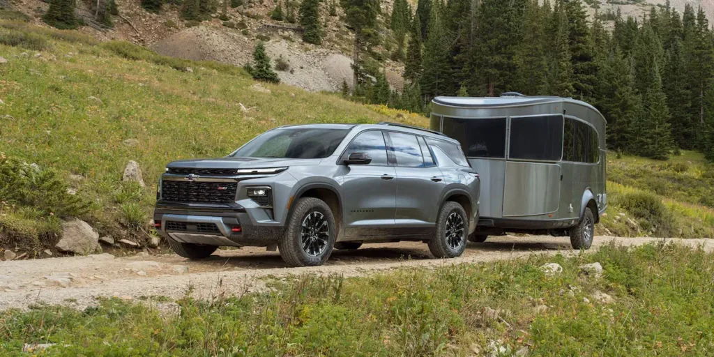 2024 Chevy Traverse towing capacity