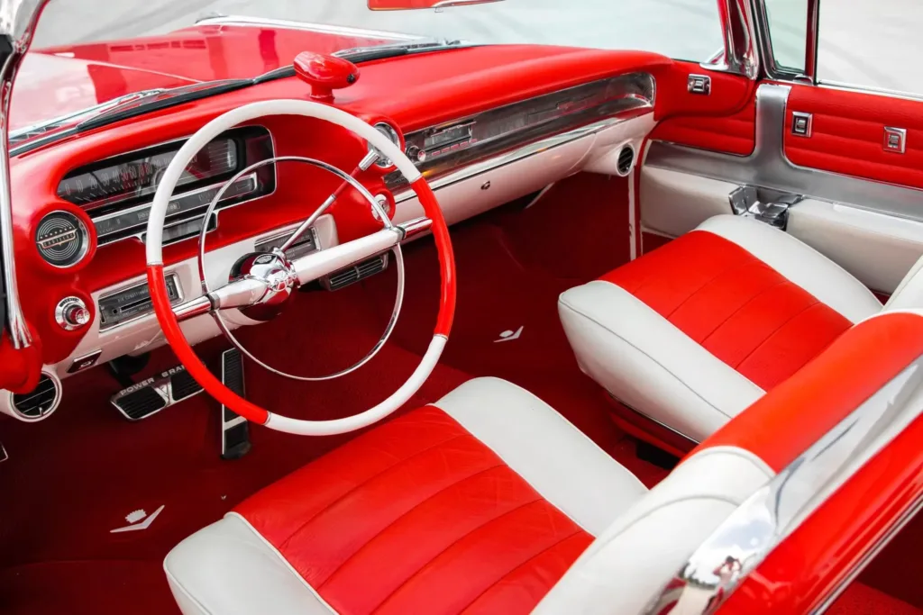 1960 Cadillac interior photo