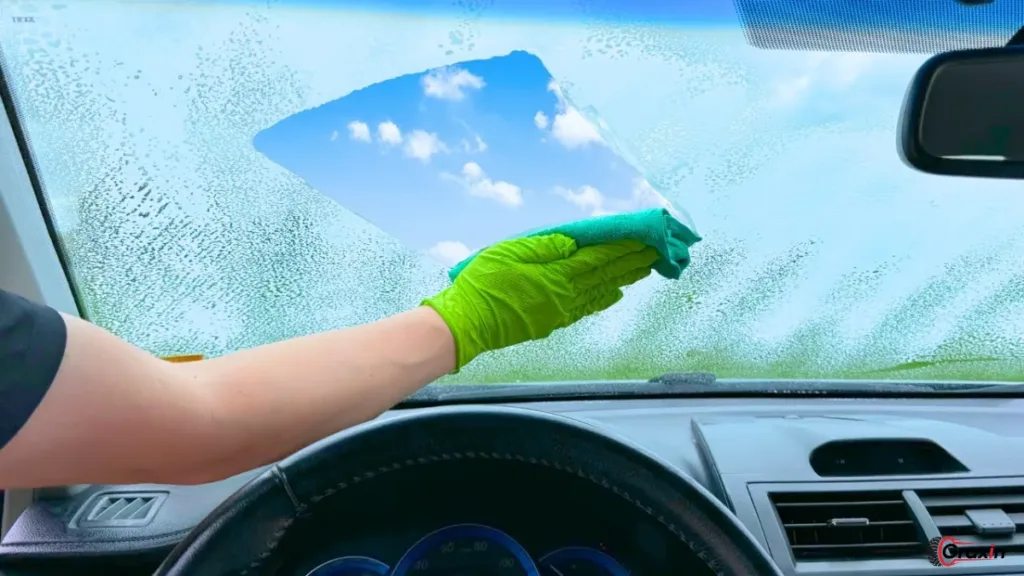 Clean Inside Windshield