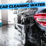 car cleaning water