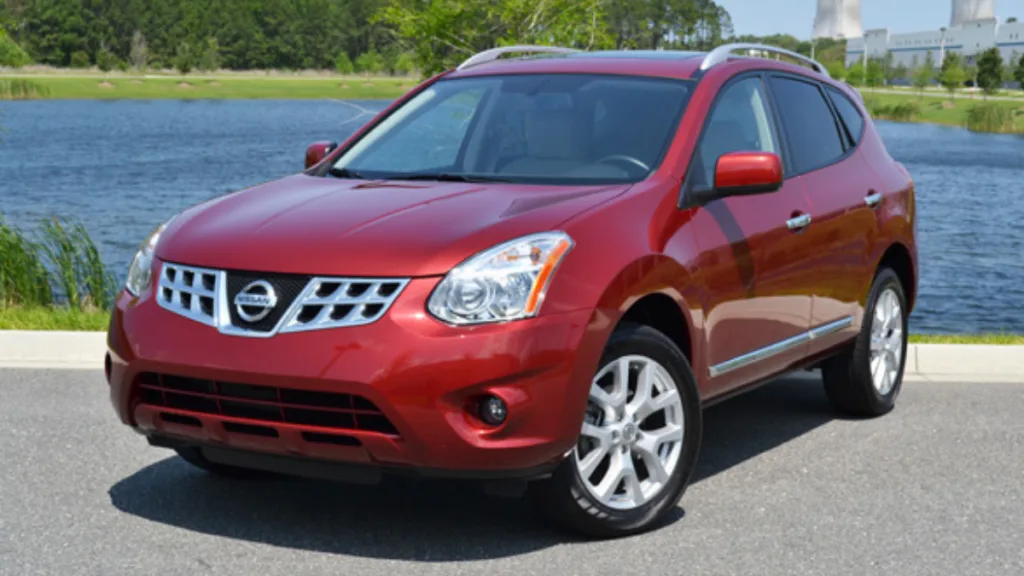 Red 2011 Nissan Rogue