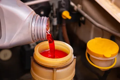 is brake fluid flammable