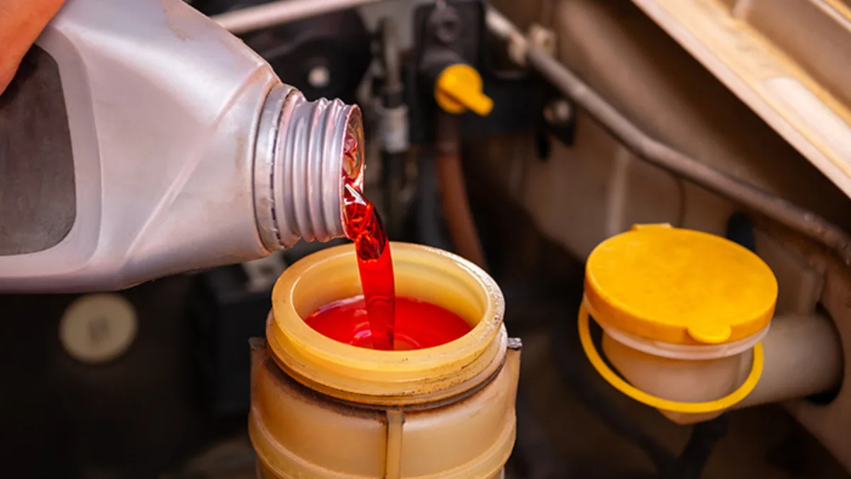 is brake fluid flammable