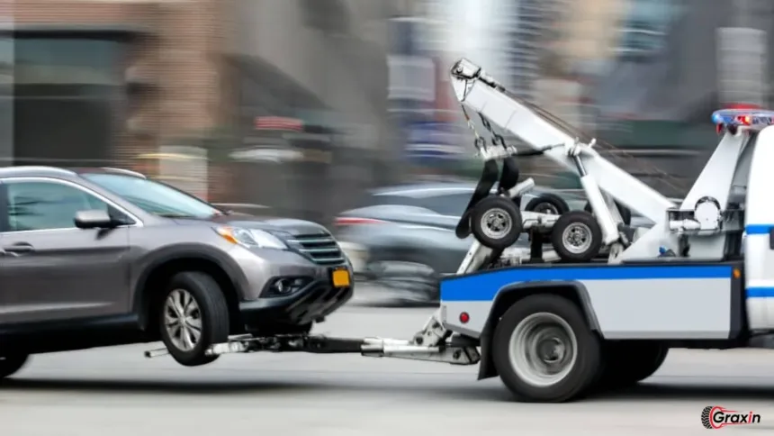 wheel lift tow truck